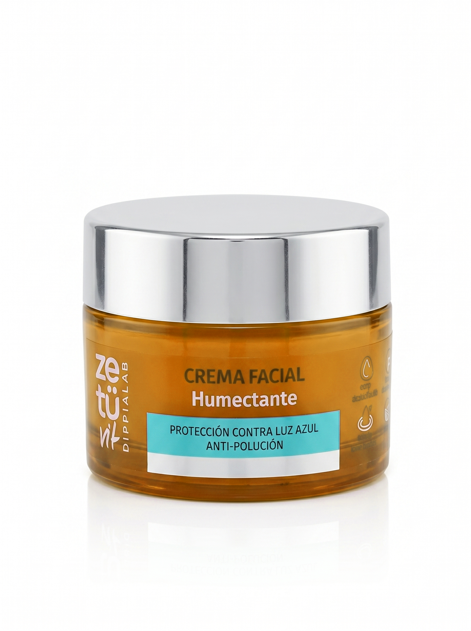 Frasco de Crema facial humectante Zetüvit