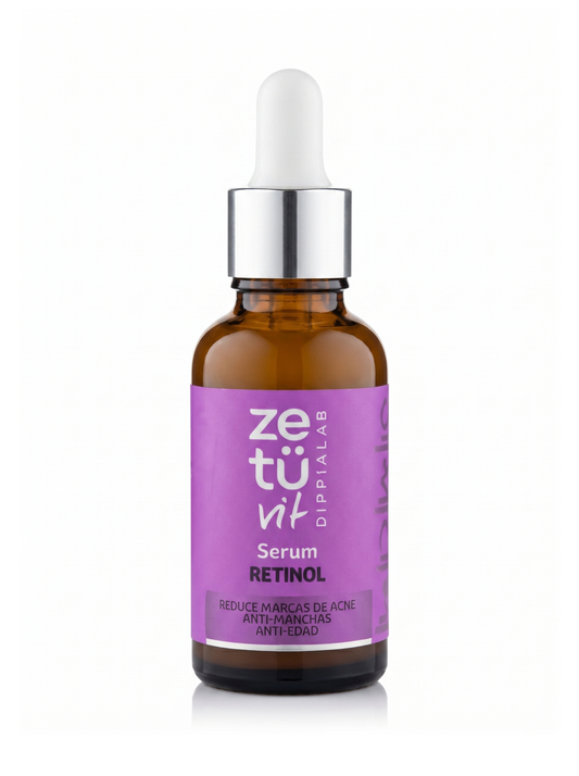 Frasco de Serum Retinol Zetüvit